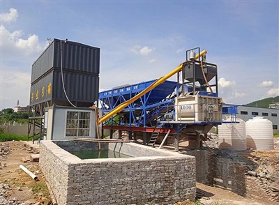 Bagaimana cara memeriksa kebersihan peralatan pabrik pencampuran beton?