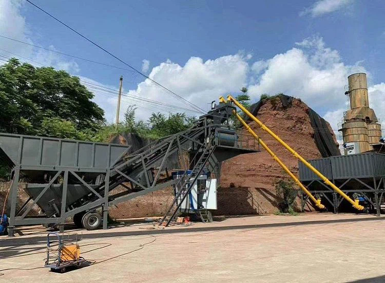 Mobile concrete mixing Mobile concrete mixing